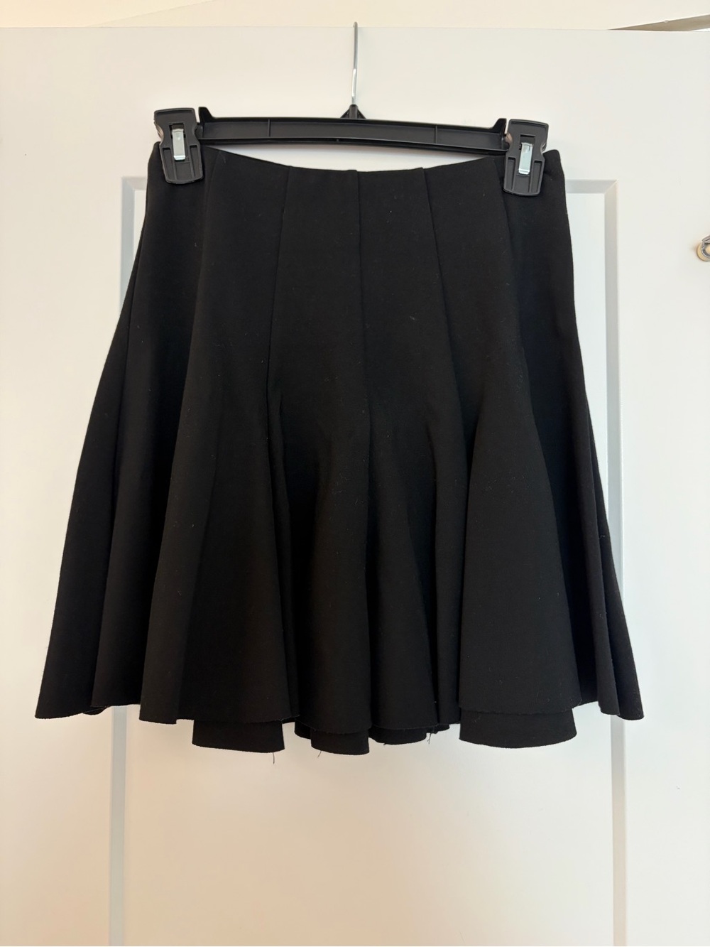 Astr Black Circle Skirt - Flared A-Line